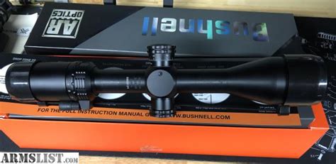 Armslist For Sale Bushnell Ar 3x9 Scope