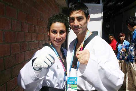 Taekwondo Mario Guerra Y Yeny Contreras Consiguen Sendas Medallas De Bronce En Guadalajara