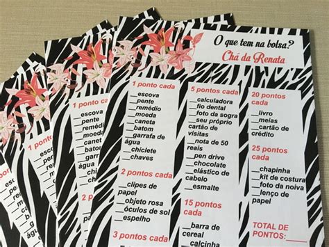 O que tem na bolsa Chá de Lingerie Elo Produtos Especiais