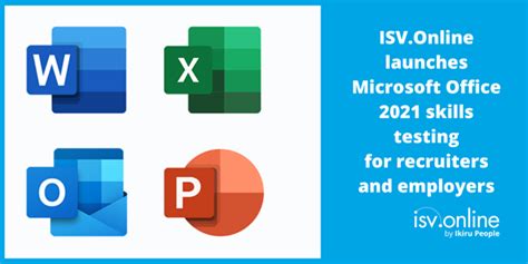 Microsoft Office 2021 Skills Testing Now Available On Isv Online Onrec