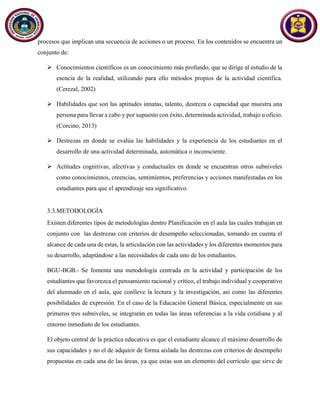 15 PLANIFICACIÓN DE AULA PLANIFICACIÓN MICROCURRICULAR PDF