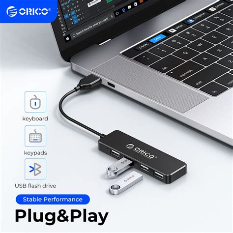 Orico Usb Hub Ports Mini High Speed Multi Usb Splitter Expander