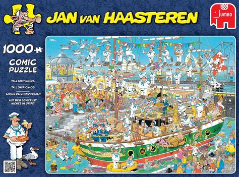 Tall Ship Chaos Jan Van Haasteren Puzzels