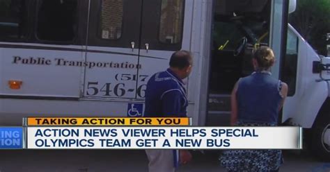 New Bus For Special Olympians In Need Of A Ride