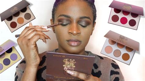 Juvia S Place Mini Palettes Review The Chocolates YouTube