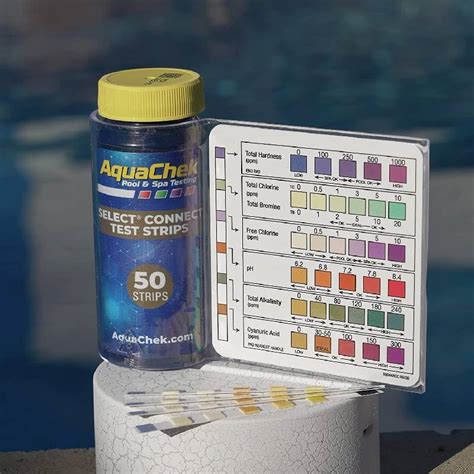 Hach 541604app Aquacheck Select 7 In 1 Test Strip Kit 50 Count Bottle