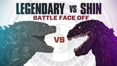 Legendary Godzilla Vs Shin Godzilla BATTLE FACE OFF In Depth