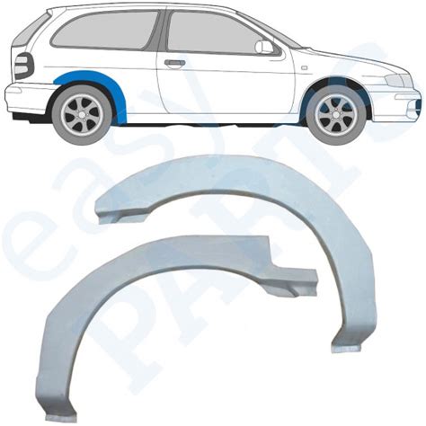 Nissan Almera Deur Dorpel Reparatiepaneel Set