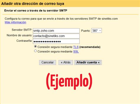 Cómo Configurar El Servidor De Salida Smtp En Gmail