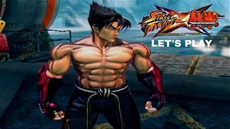 Let S Play Street Fighter X Tekken Jin Kazama Full Arcade Mode