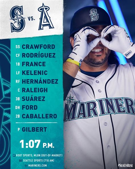 Seattle Mariners on Twitter: "Let’s finish the road trip strong. #SeaUsRise"