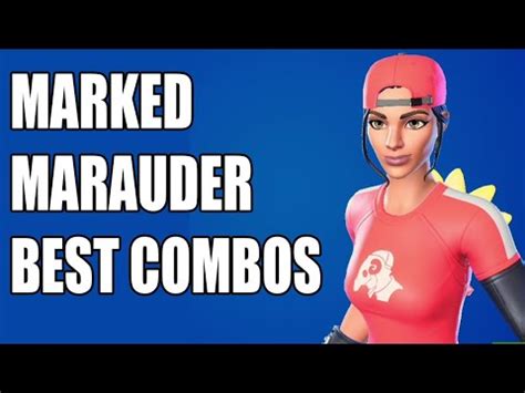 BEST COMBOS For MARKED MARAUDER Skin Fortnite YouTube