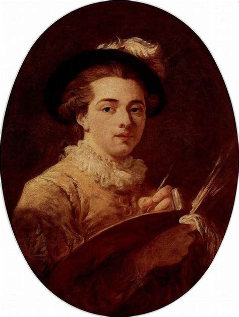 Self-portrait by Jean Honore Fragonard ️ - Fragonard Jean Honoré