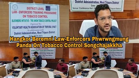 Hangkor Beremni Law Enforcers Phwrwngmung Panda On Tobacco Control