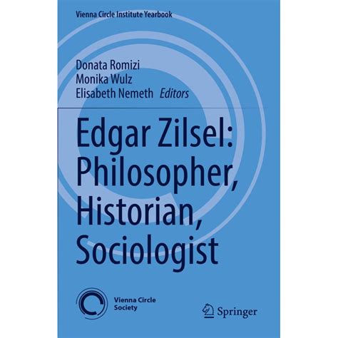 Springer Edgar Zilsel Philosopher Historian Sociologist Galaxus