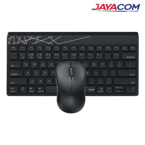 RAPOO 8000M WIRELESS BLUETOOTH COMBO KEYBOARD & MOUSE