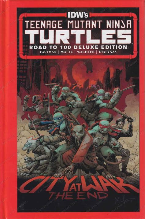 Idw Tmnt Vol V Deluxe Edition Hc Tmnt A Collection