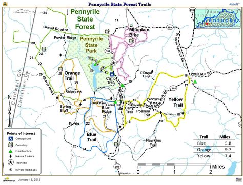 Pennyrile Forest State Park - TrailMeister