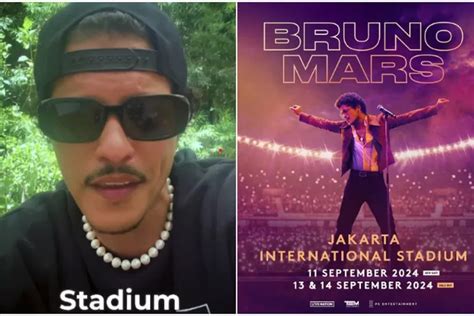 Bruno Mars Tambah Hari Konser Di Jakarta Pada 11 September 2024 Gara