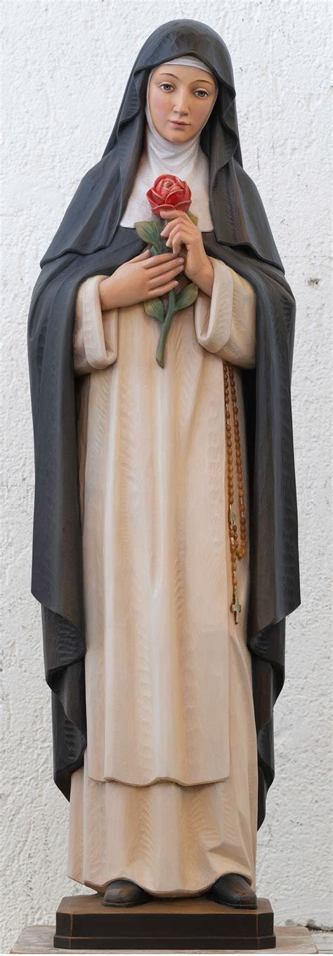 St Rose of Lima Statue | Wood Carved