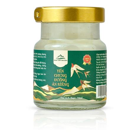 Yến chưng sẵn đường ăn kiêng – Yến Sào Nhật Linh