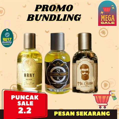 PROMO BUNDLING PARFUM MR CRUSH HRNY BOY MR CRUSH BLACK PARFUM