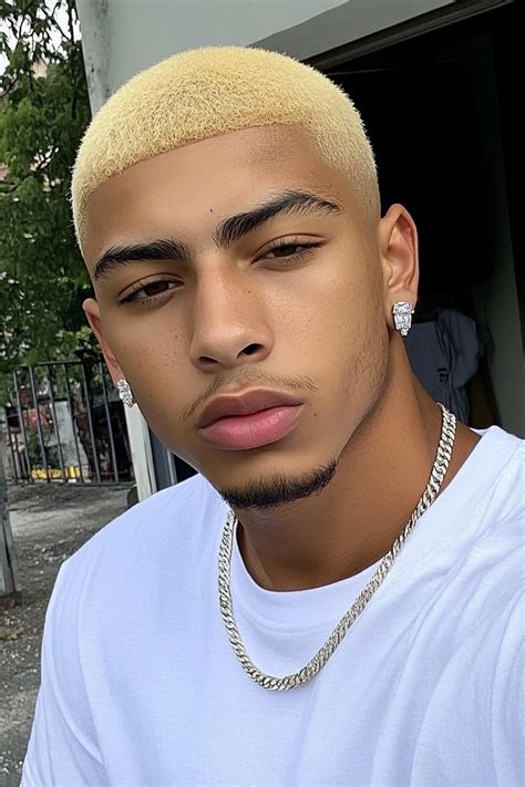 17 Black Men With Blonde Hair Ideas