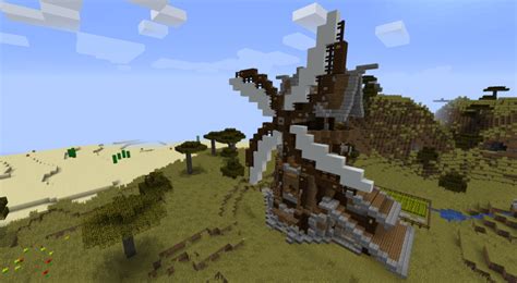 Medieval Windmill Minecraft Map