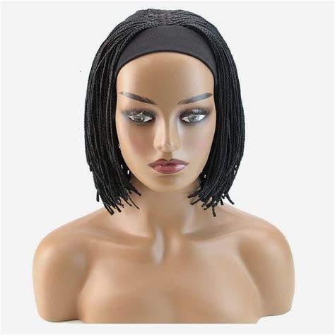 Amazon Wignee Short Afro Wig Dreadlock Wig Natural Black Faux