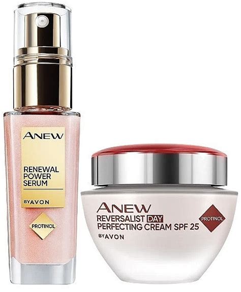 Set Avon Anew Renewal F Cr 50ml F Ser 30ml MAKEUP