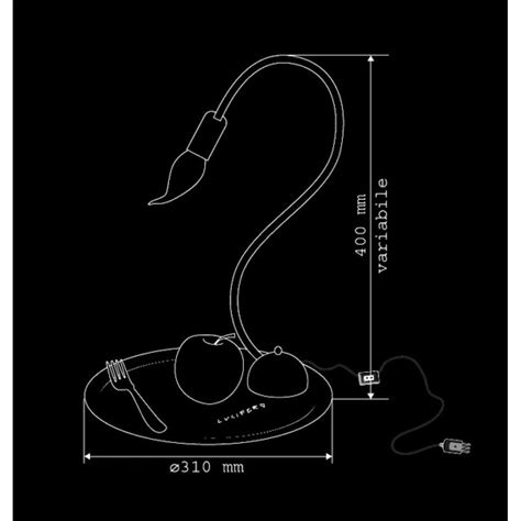 Il Frutto Del Peccato Lampe De Table Homier Luminaire Au Courant