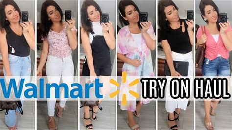 Walmart Clothing Try On Haul Affordable Fashion Youtube