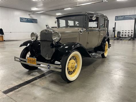 1930 Ford Model A Fordor Town Sedan 4 Wheel Classics Classic Car