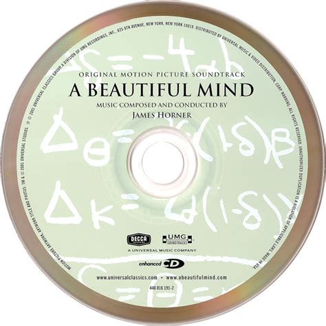 Car Tula Cd De Bso Una Mente Maravillosa A Beautiful Mind Portada