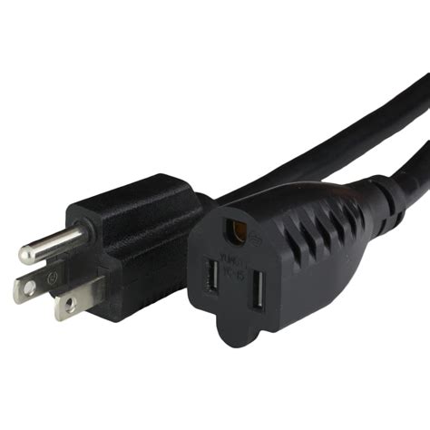 Buy 13A NEMA 5-15 Extension Cord - BLACK