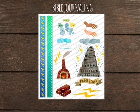 Tower Of Babel Clip Art Bible Journaling Watercolor Bible Art Bible Art