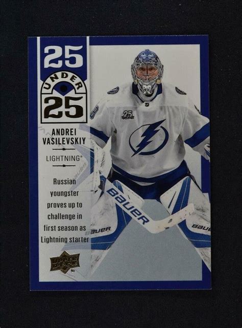 Upper Deck Ud Series Under U Andrei Vasilevskiy