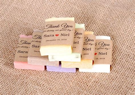 Mini Soap Wedding Favors Wedding Favor Soap Personalized Etsy Soap