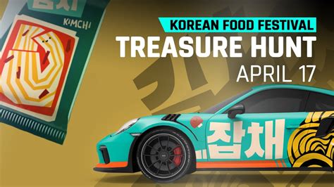 Asphalt Korean Food Festival Treasure Hunt April Multiple