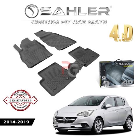 Гумени стелки за Opel Corsa E 2014 2019 Sahler 4D PRO GROUP