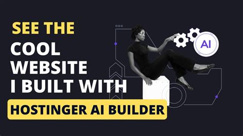 Hostinger Ai Builder Tutorial Build Your Dream Website In Minutes