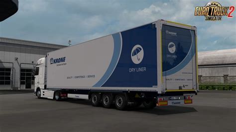 Ets Krone Dryliner Mega V By Sogard X V Trailer Krone