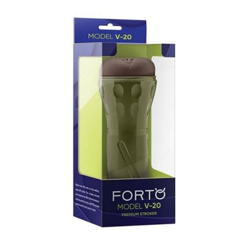 Forto Model V 20 Vagina Premium Silicone Stroker Dark Sex Toys At Adult Empire