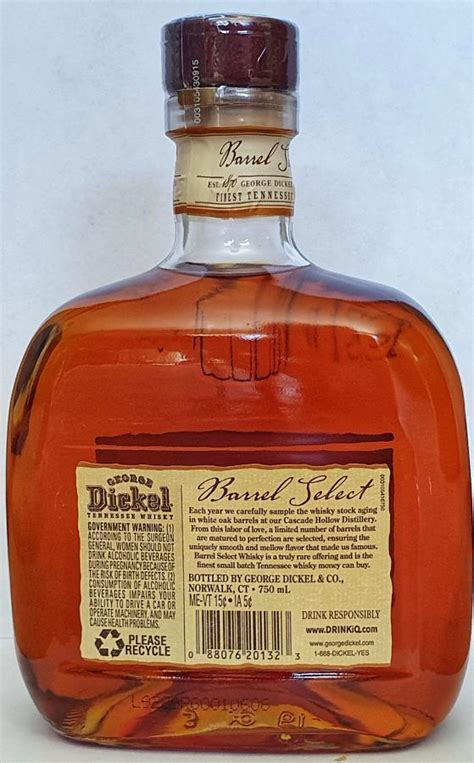 George Dickel Barrel Select Ratings And Reviews Whiskybase