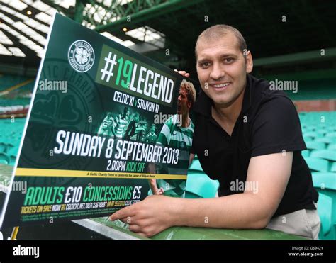 Soccer - Stiliyan Petrov Photocall - Celtic Park Stock Photo - Alamy