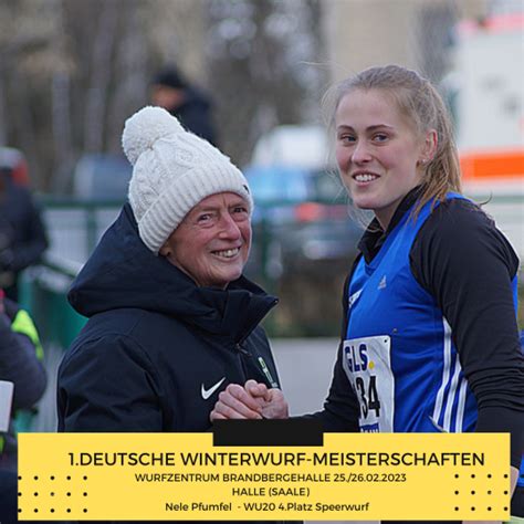 Leichtathletik Verband Sachsen Anhalt E V Premiere Dm Winterwurf In