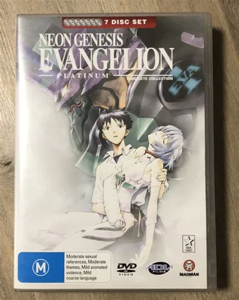 Rare Neon Genesis Evangelion Platinum Complete Collection Dvd R Free