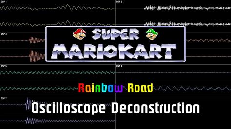 Super Mario Kart Rainbow Road Oscilloscope Deconstruction YouTube