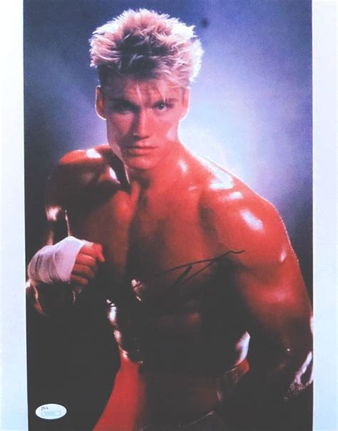 Dolph Lundgren Rocky Iv Autographed Signed 11x14 Ivan Drago Etsy