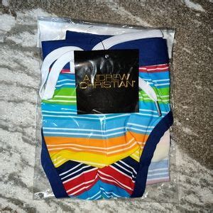 Andrew Christian Swim Andrew Christian Mens Laguna Mesh Bikini Swimsuit New Size Medium